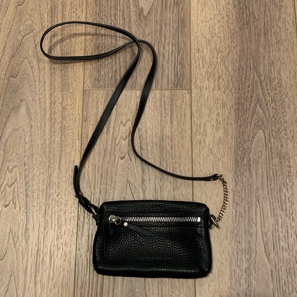 BURBERRY Grain Calfskin Mini Crossbody Bag - Picture 1 of 6